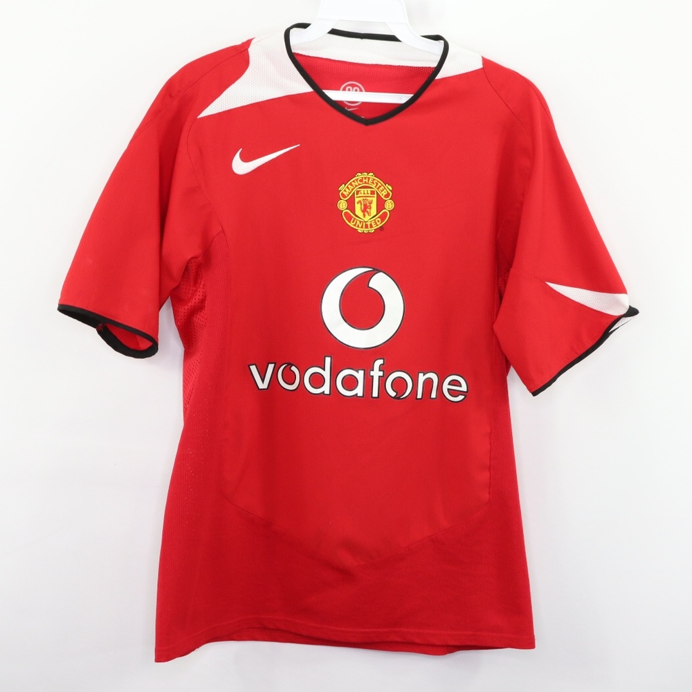 Nike | Shirts | Vintage Nike Total 9 Manchester United Jersey Red